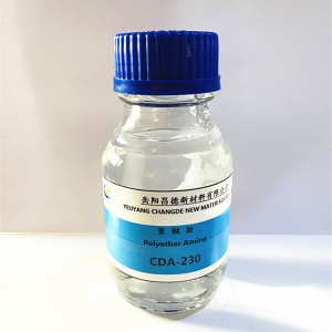 Polyéther amine D230 CAS 9046-10-0 pour agent de durcissement époxy