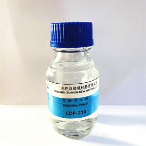 CASE polyol 210 pour élastomère de polyuréthane, adhésifs, mastics, revêtements imperméables et matériaux de pavage