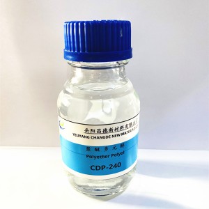 CASE polyol 240 pour élastomère de polyuréthane, adhésifs, mastics, revêtements imperméables et matériaux de pavage